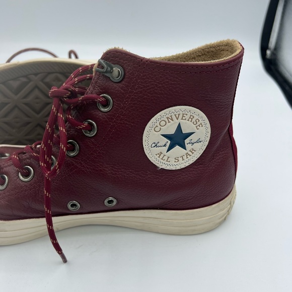 Size 7 - Converse Chuck Taylor All Star High Dark Burgundy - 162384C. - Picture 5 of 9